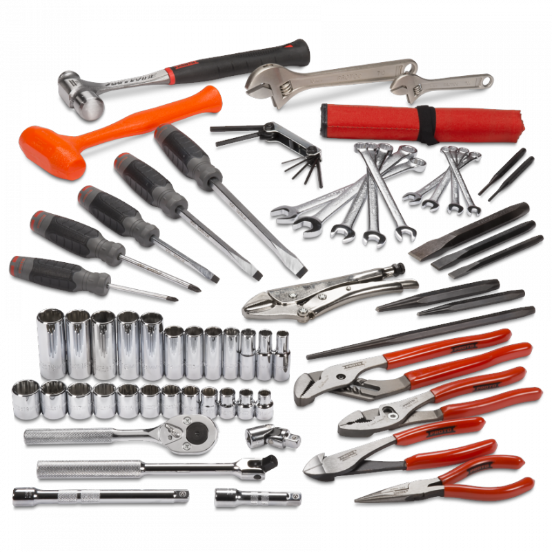 Tool Set, 67 Piece Metric w/ Tool Box - Radiation Products Design, Inc.